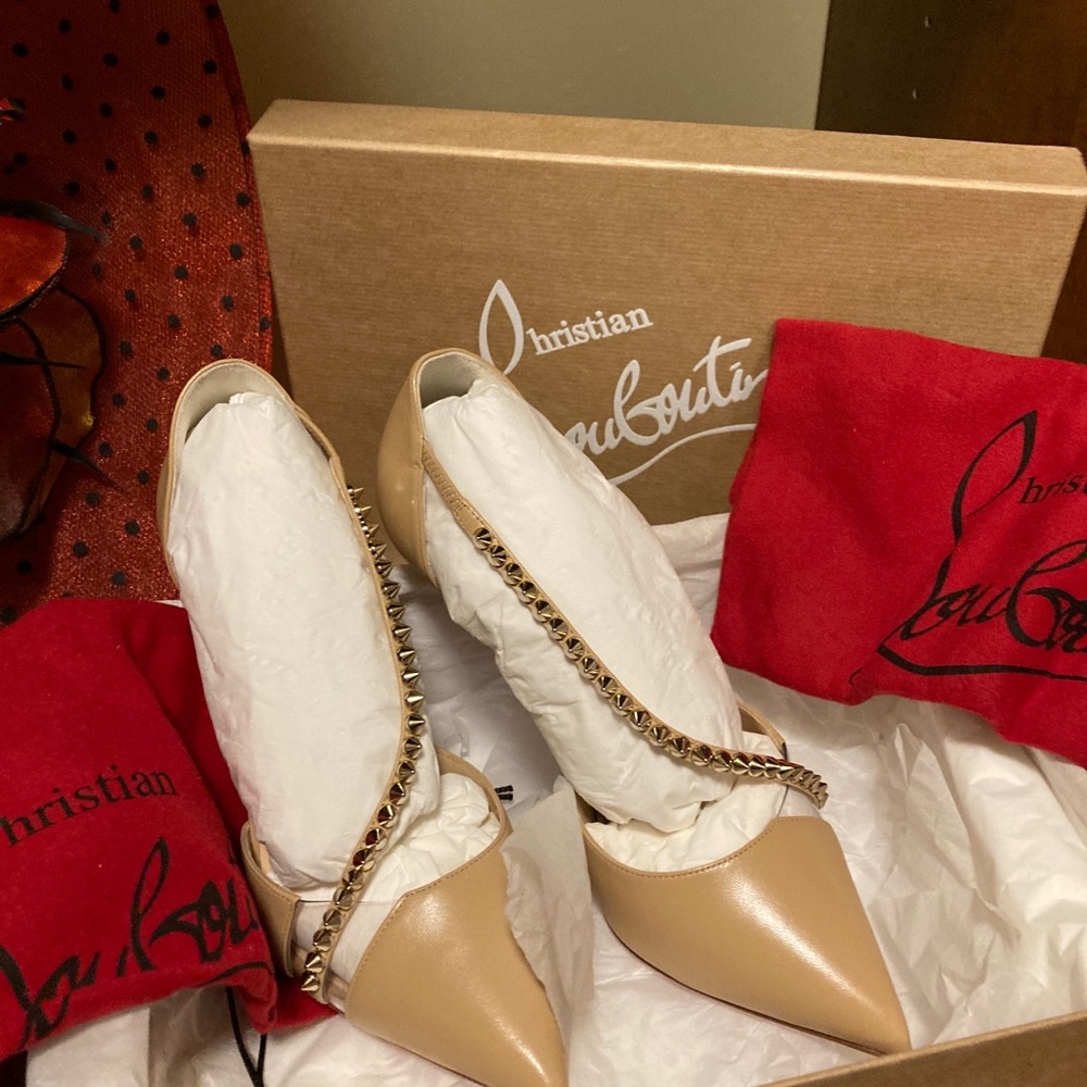 Christian Louboutin Spike Cross heels - Picture 9 of 14